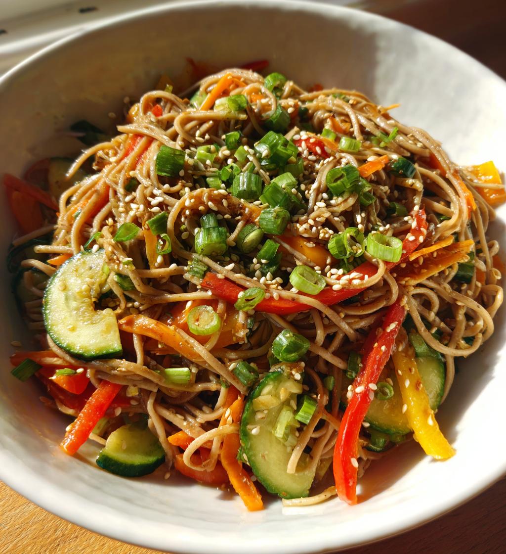 soba noodle salad