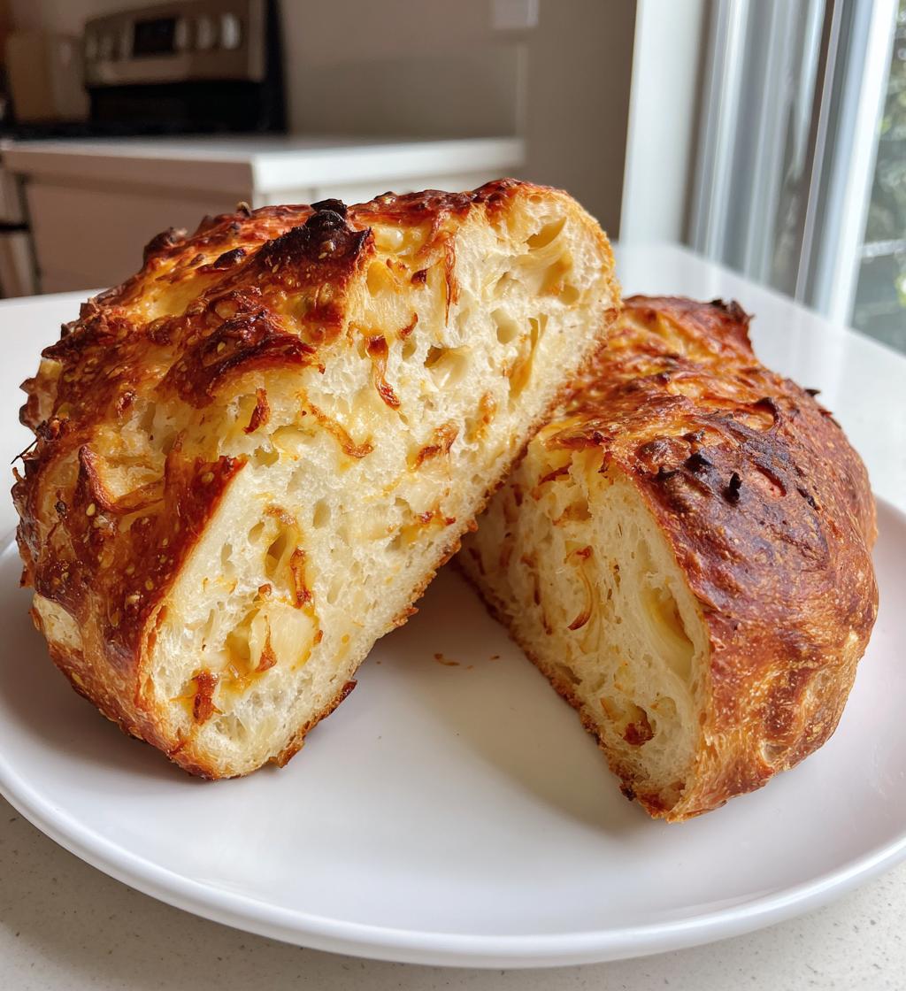 soft cheesy onion bread