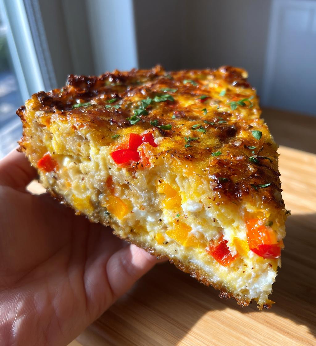 spanish tortilla inspired quiche with hashbrown crust