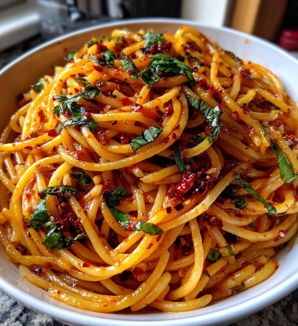 spicy arrabbiata pasta - detail 1