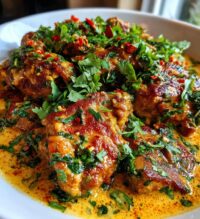 spicy brazilian coconut chicken