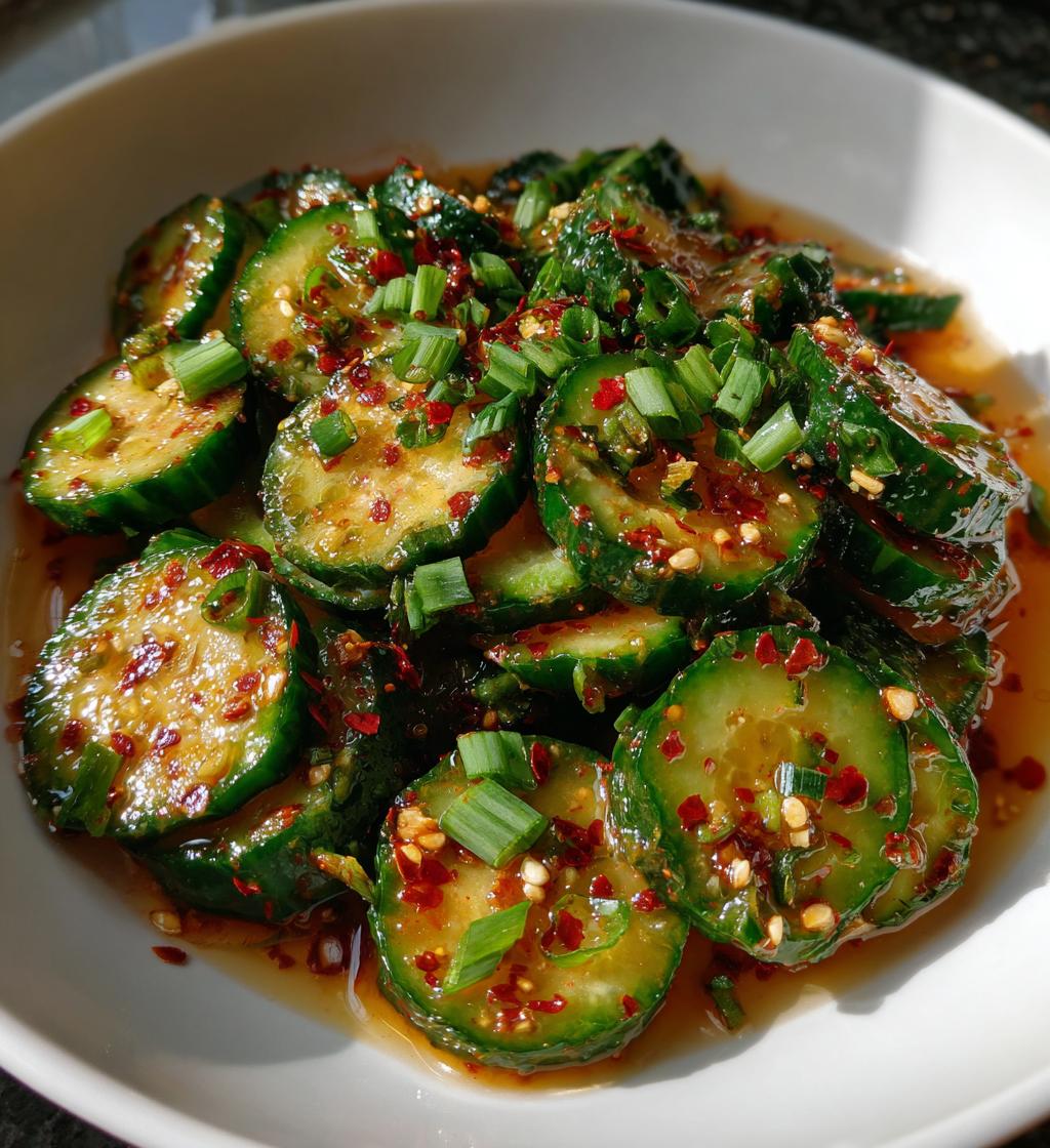spicy cucumber salad