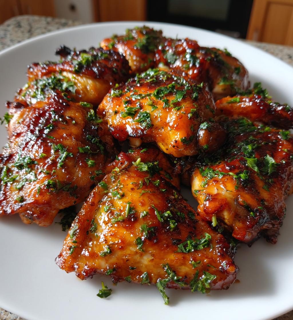 spicy honey glazed chicken