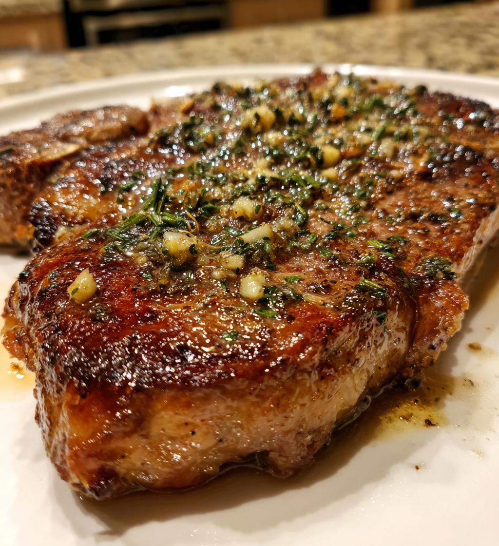 steak in the oven - detail 1