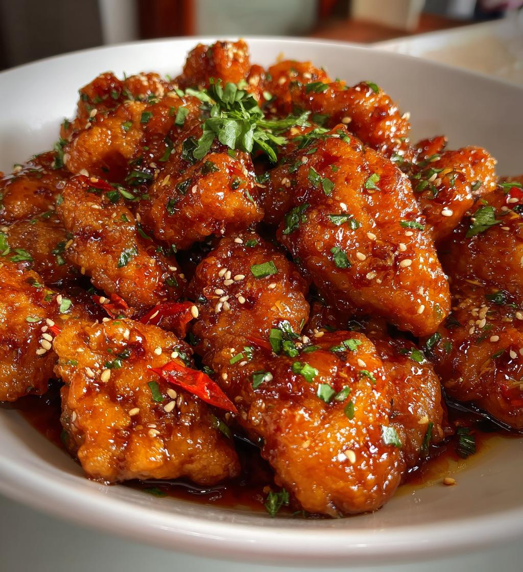 sticky honey chicken sweet savory and irresistible - detail 1