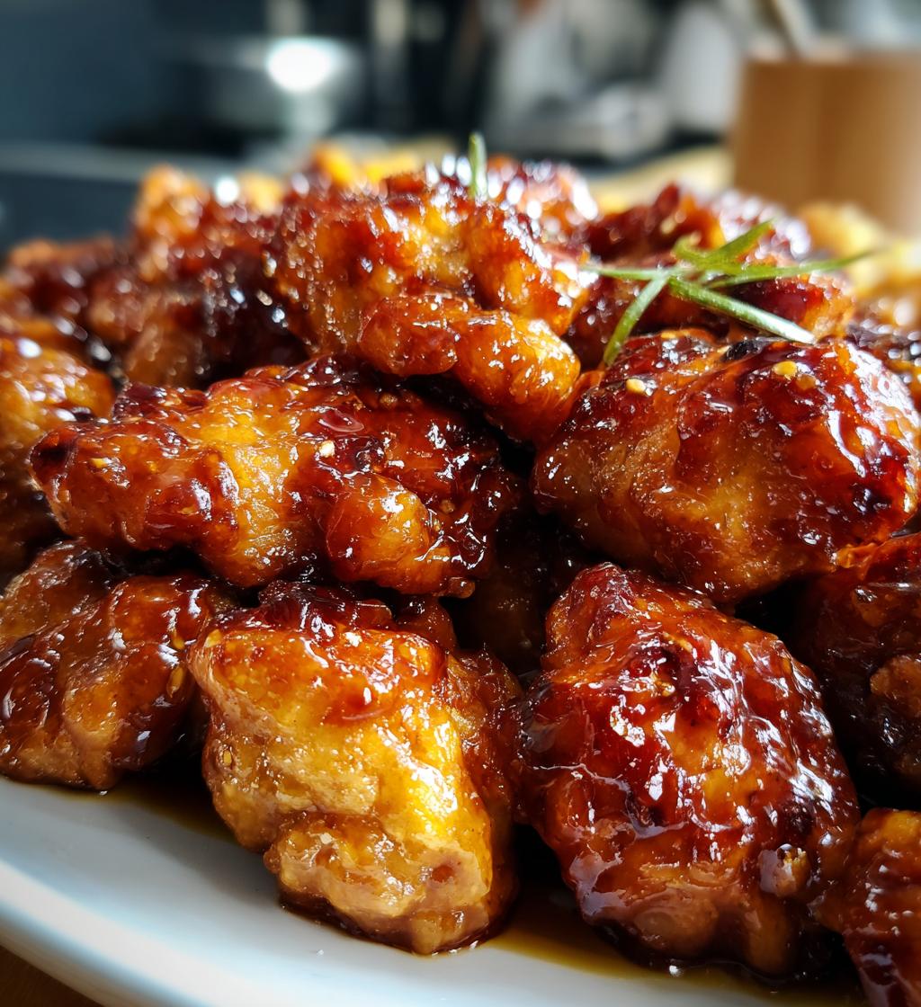 sticky honey chicken sweet savory and irresistible