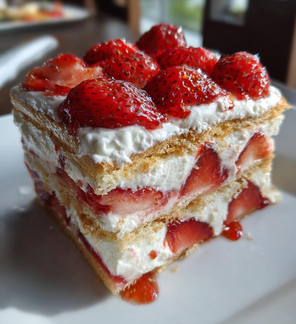 strawberry charlotte russe - detail 1