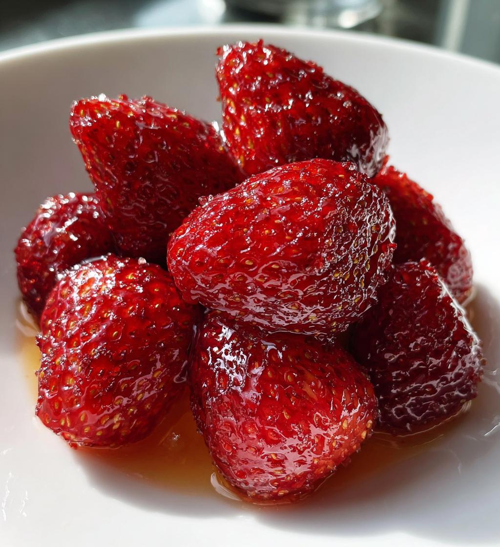 strawberry tanghulu - detail 1
