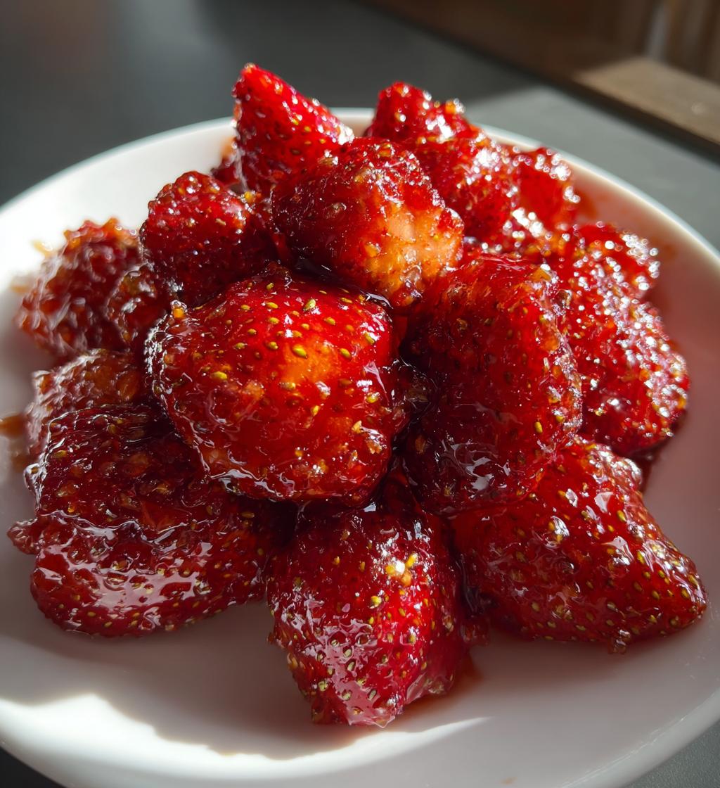 strawberry tanghulu