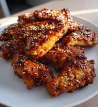 sweet and spicy chicken wings