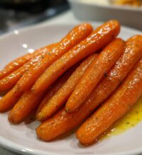 sweet honey glazed carrots