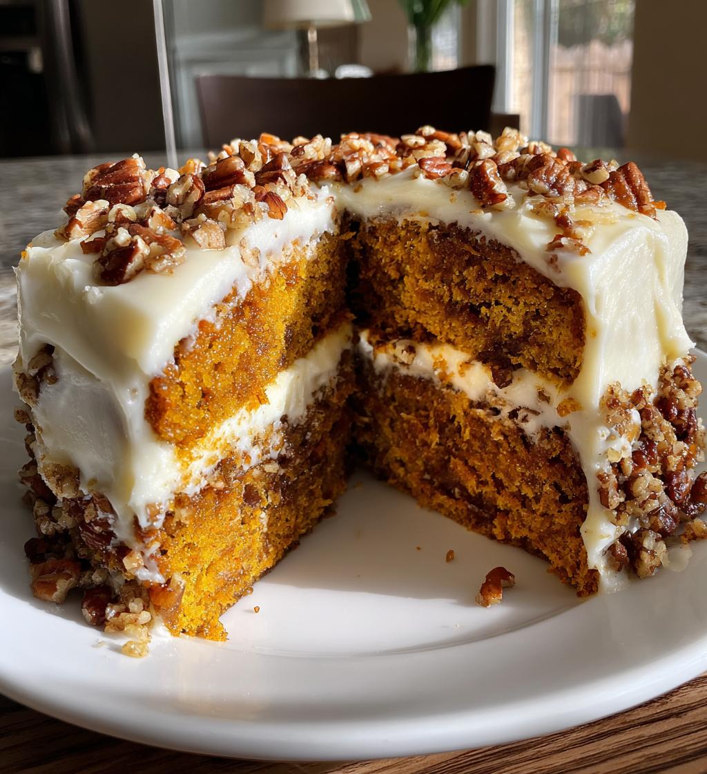 sweet potato cinnamon roll cake - detail 1
