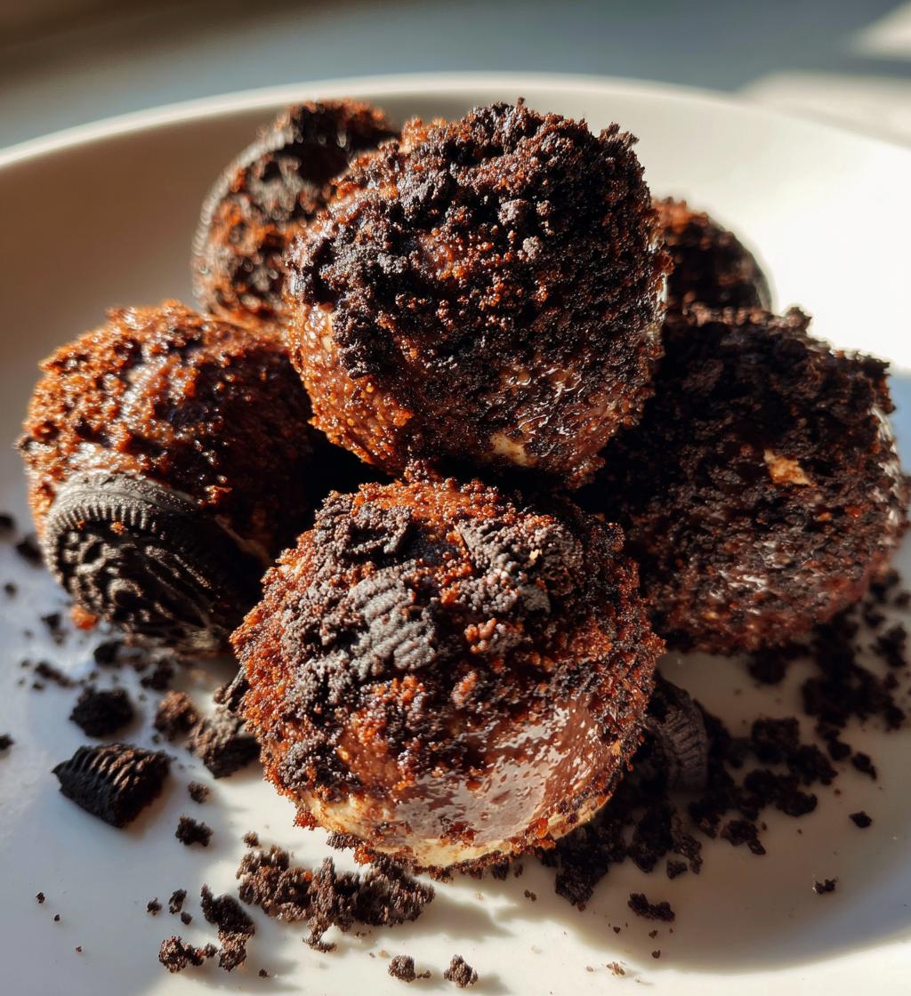 tasty oreo protein balls