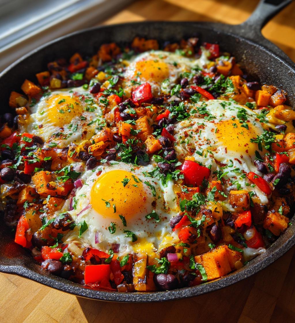 tex mex sweet potato hash