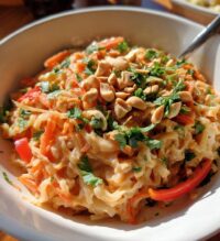 thai peanut noodles recipe