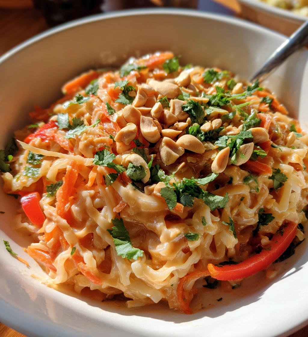 thai peanut noodles recipe