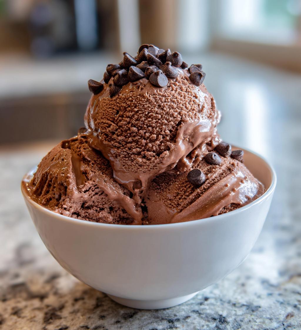 the best homemade chocolate ice cream recipe