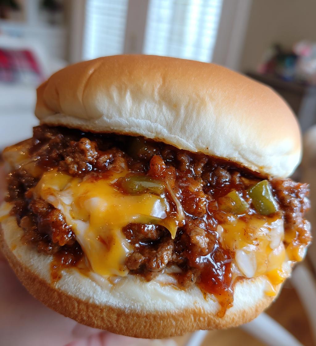 the ultimate steakhouse burger sloppy joes - detail 1