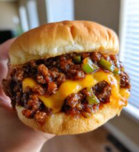the ultimate steakhouse burger sloppy joes