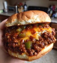 the ultimate steakhouse burger sloppy joes