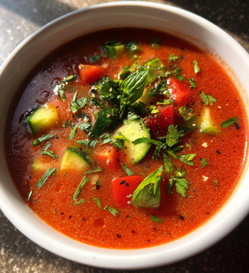 the very best gazpacho recipe