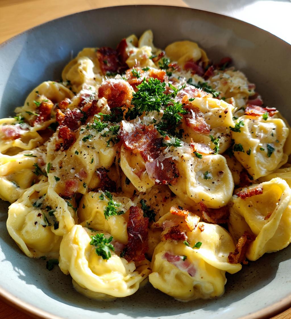 tortellini carbonara