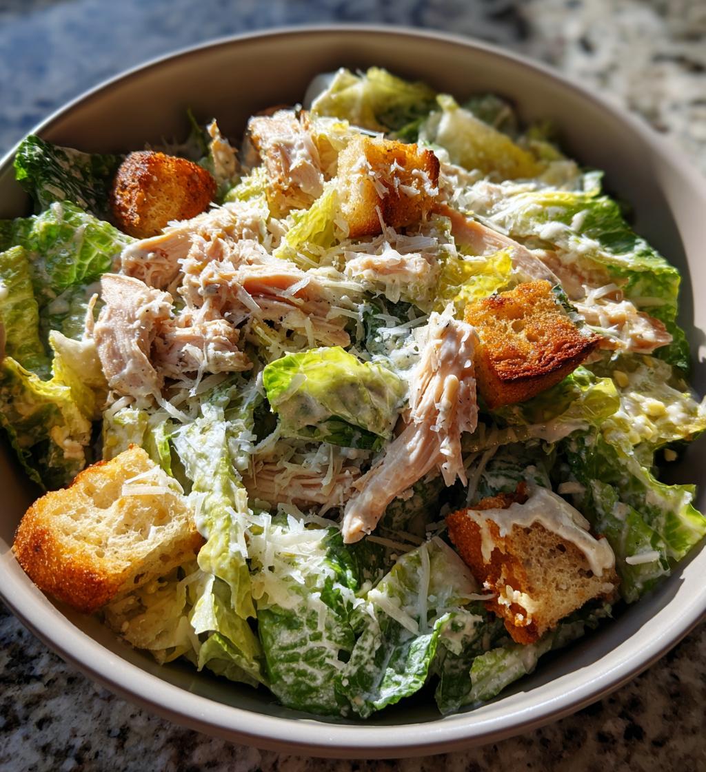 turkey caesar salad