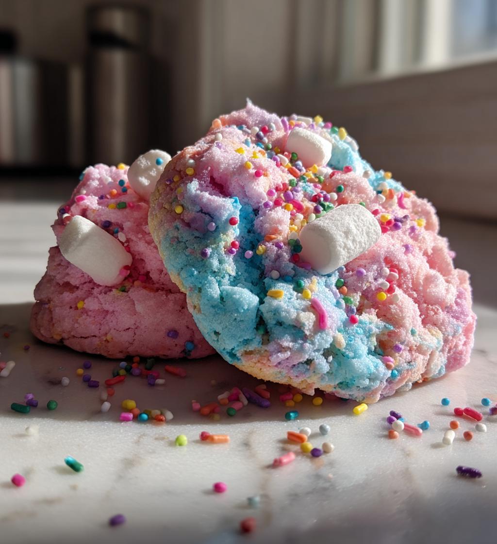 whimsical cotton candy cookies delight recipe - detail 1