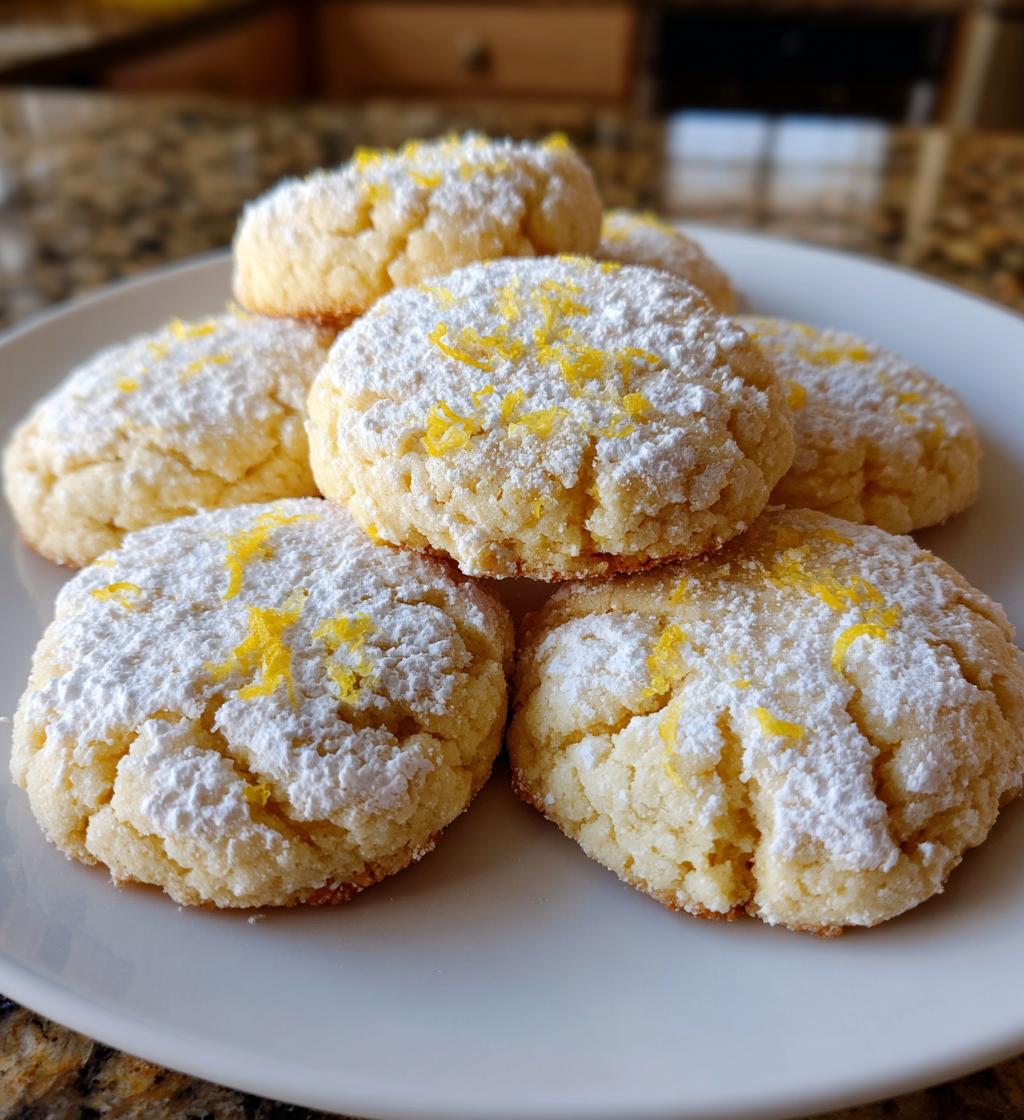 zesty lemon meltaway cookies