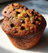 zucchini chocolate chip muffins