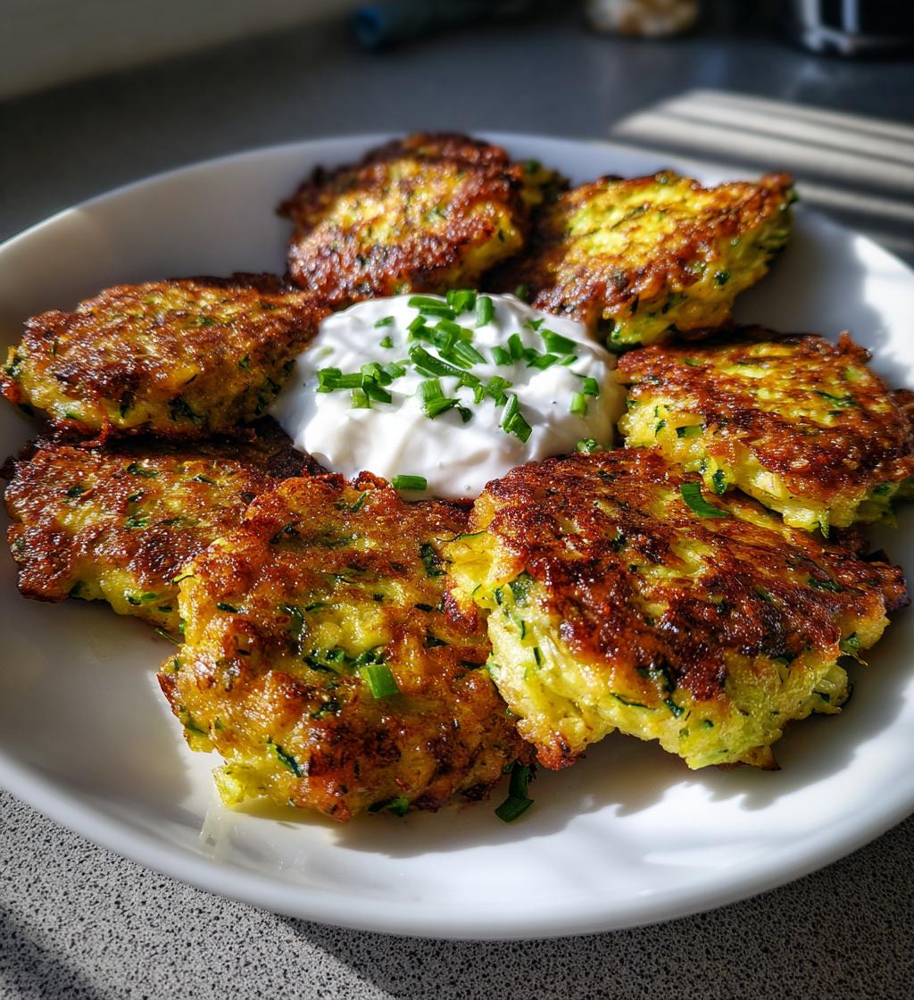zucchini fritters