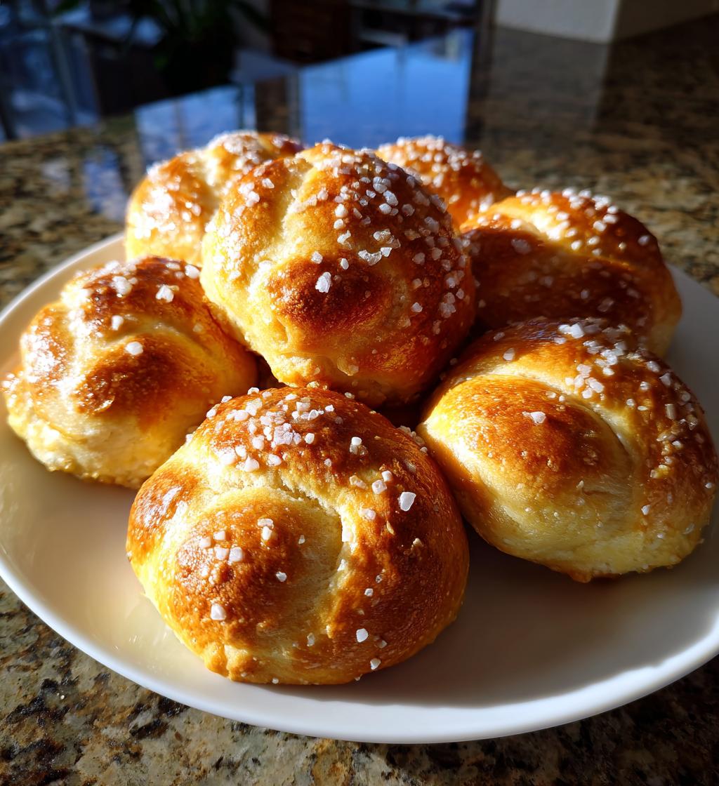 10 minute fluffy air fryer pretzel bites - detail 1
