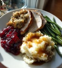 2 person thanksgiving dinner