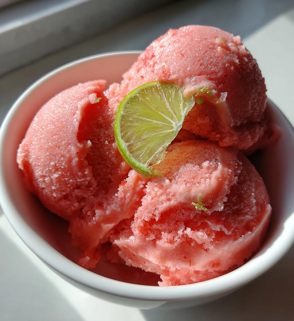 5 minute watermelon sorbet 2 ingredients