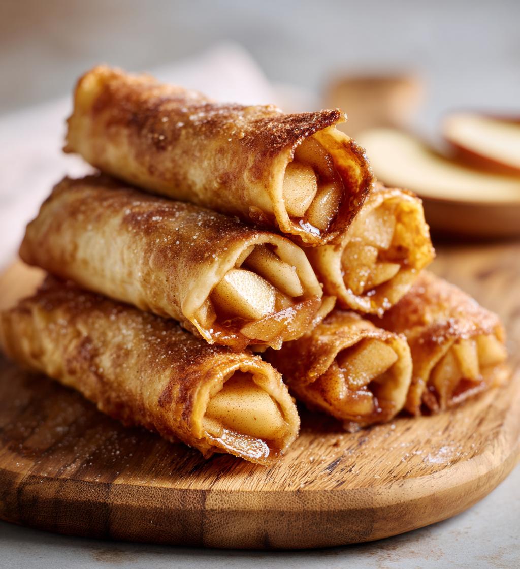 air fryer apple pie taquitos