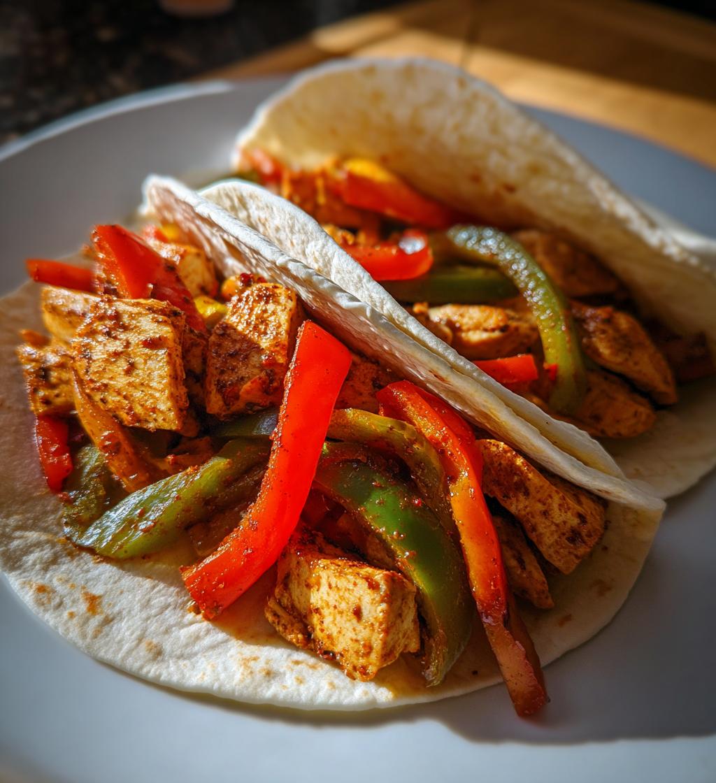 air fryer chicken fajitas