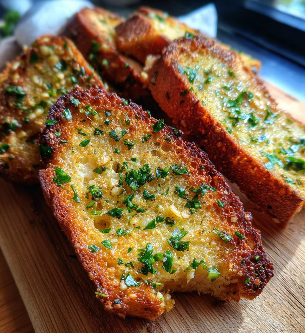 air fryer garlic bread