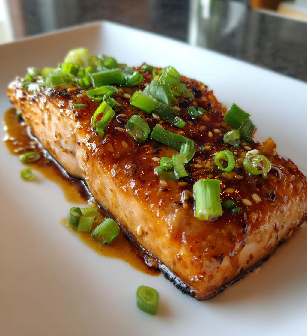air fryer honey garlic salmon