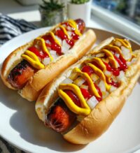 air fryer hot dogs