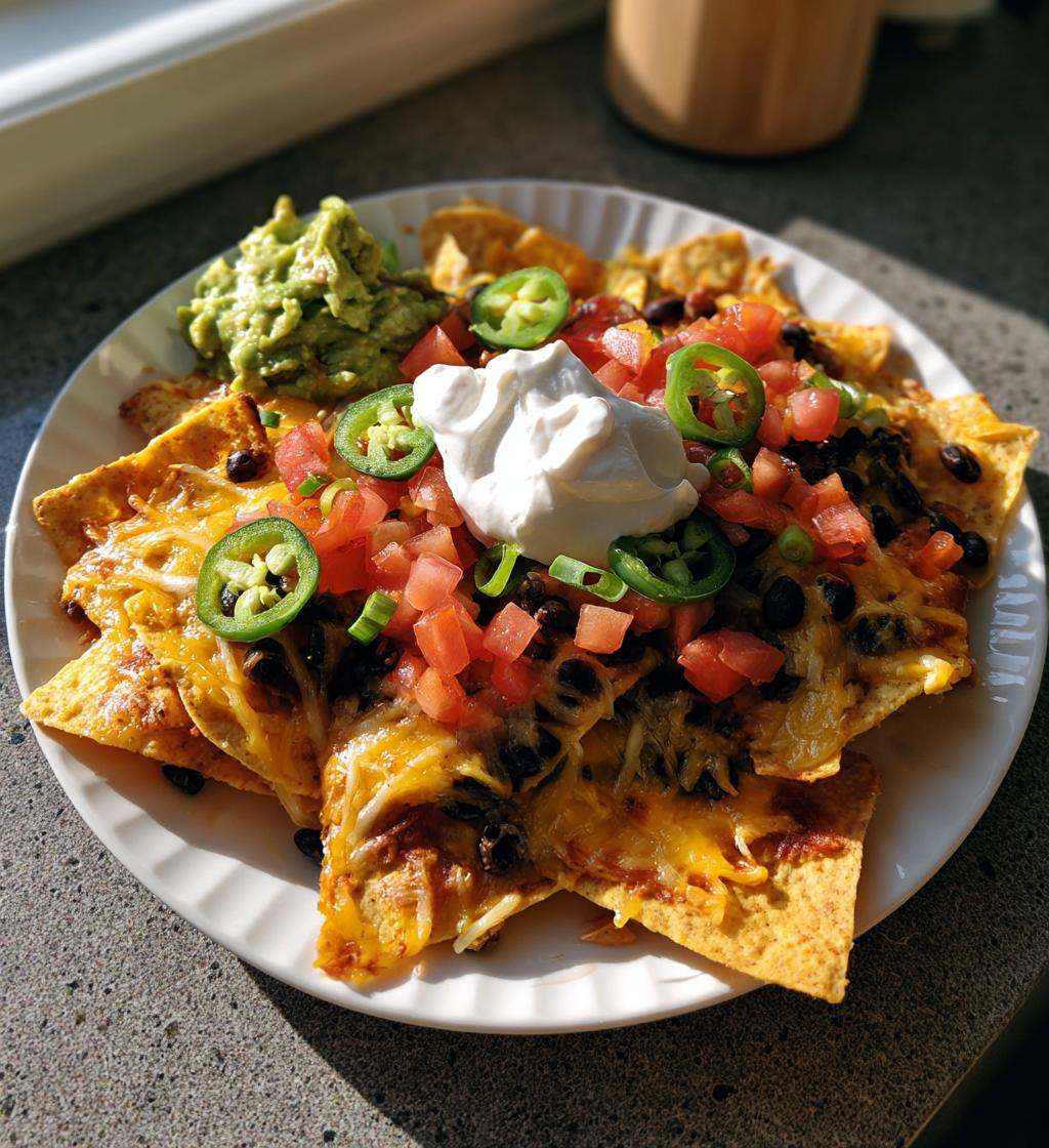 air fryer nachos