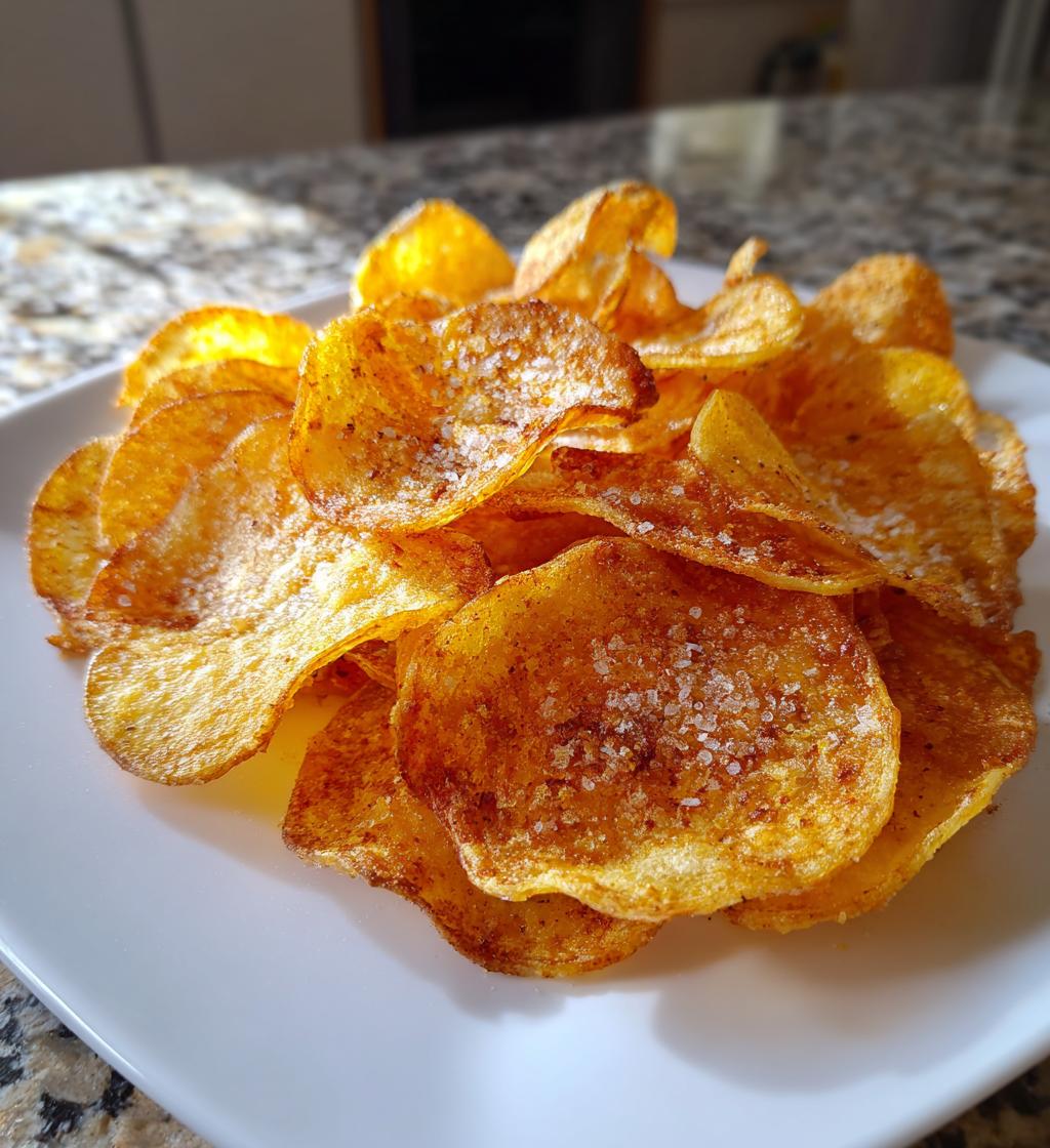 air fryer potato chips recipe - detail 1
