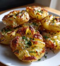 air fryer smashed potatoes