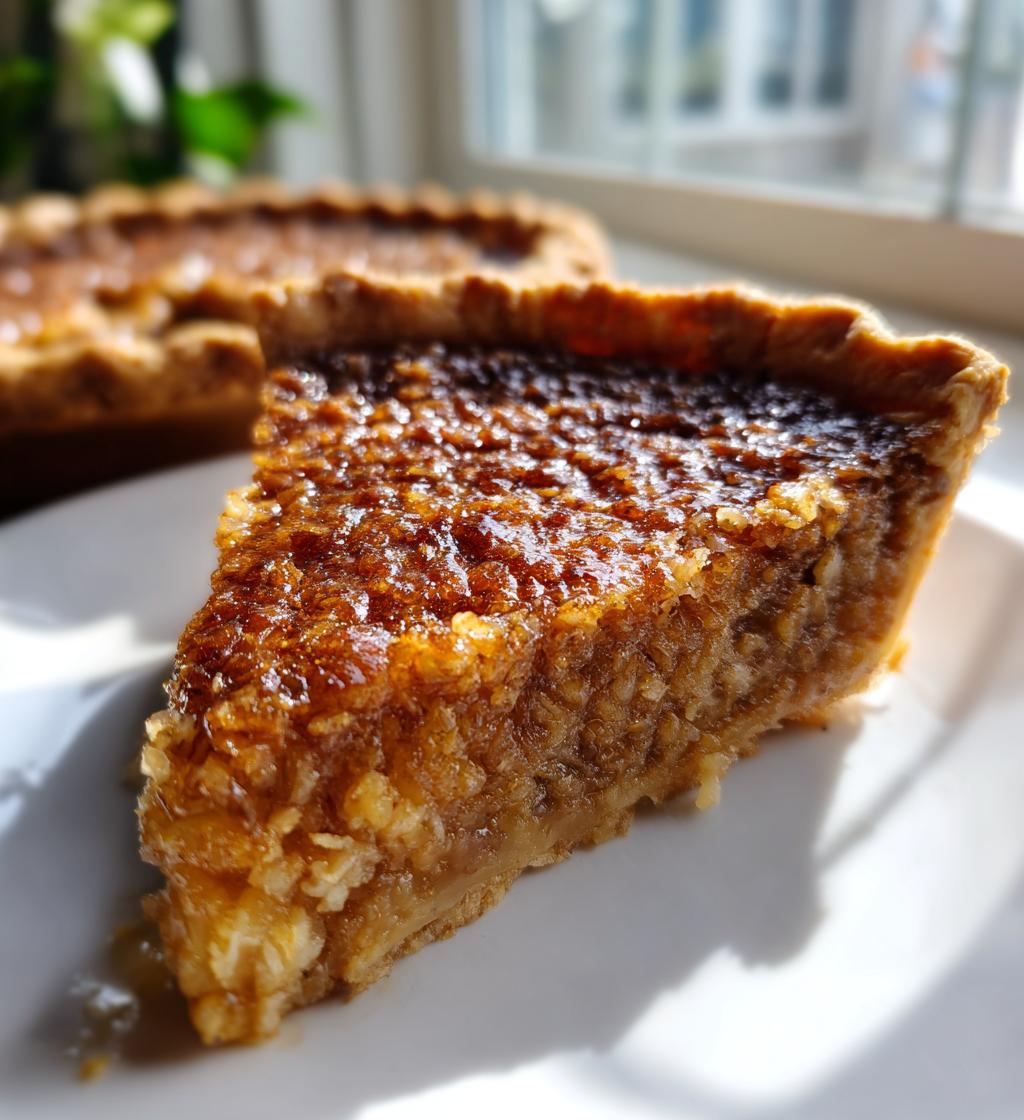 amish oatmeal pie recipe