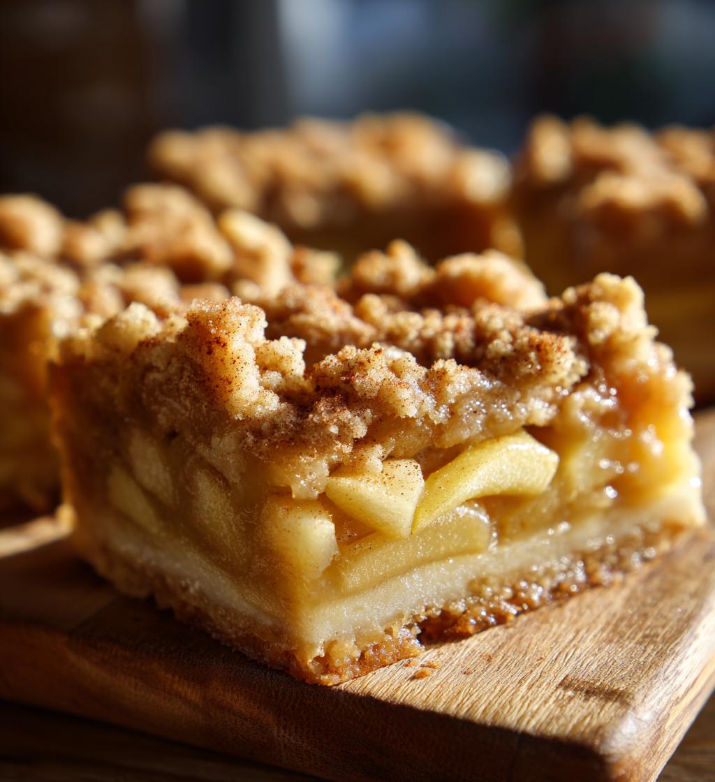 apple crumb slab pie
