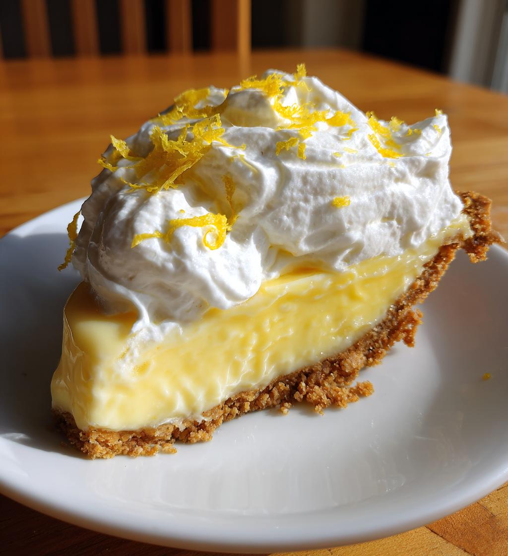 arizona sunshine lemon pie - detail 1