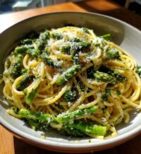 asparagus lemon pasta