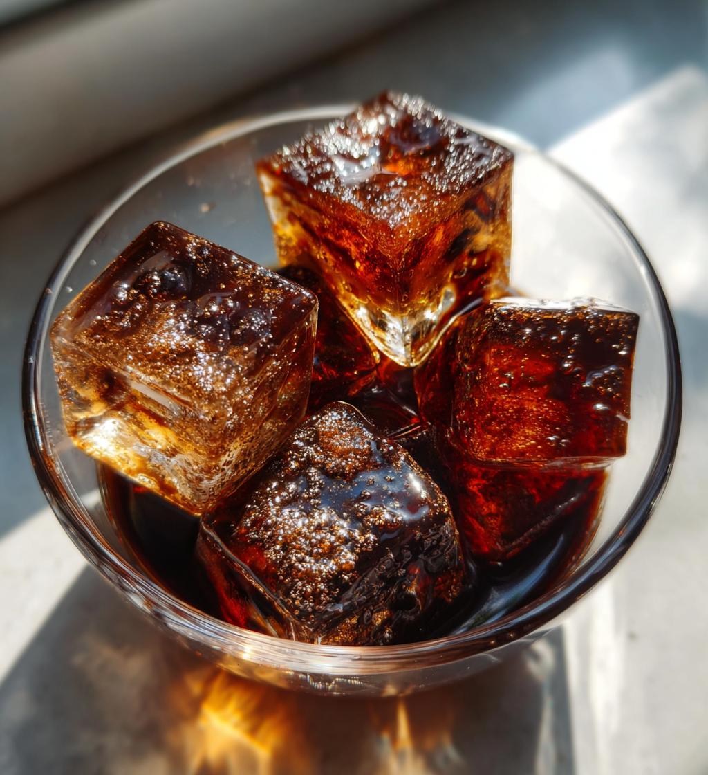 baileys and coffee ice cubes