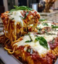 baked cream cheese spaghetti 2