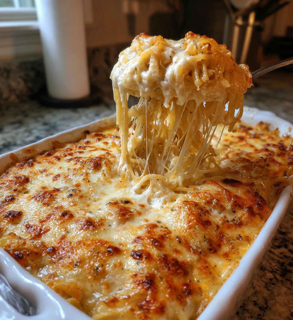 baked cream cheese spaghetti