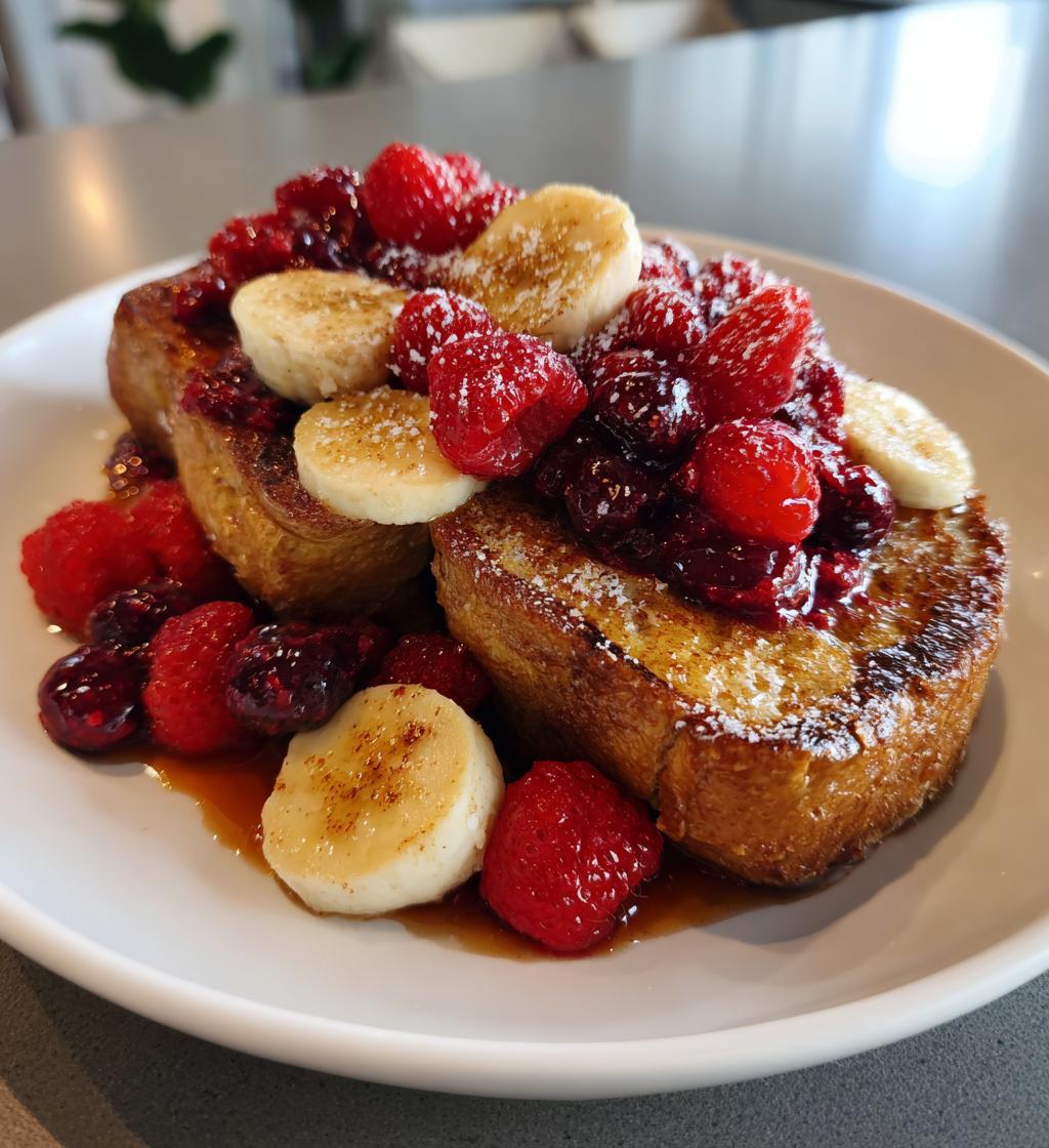 banana berry french toast
